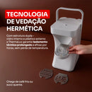 [PAGUE 1 LEVE 2] Garrafa Térmica ThermaLux® + BRINDE: Conjunto 4 Xícaras
